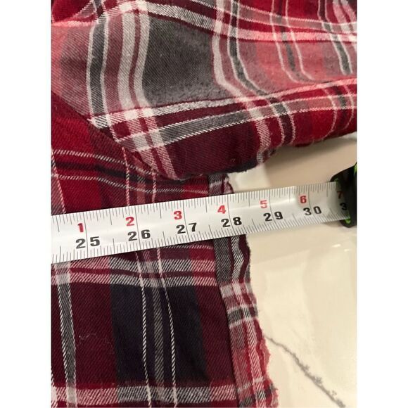 St John’s Bay Men’s Button Down Flannel Plaid Shacket Sz 2XL Outdoors Jacket Shi - Picture 9 of 10